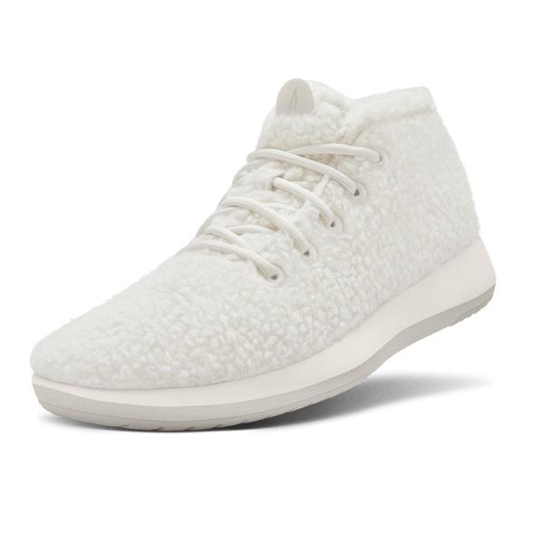 Beige / White Allbirds Wool Runner-up Fluffs Women\'s High Tops | AU1650SG