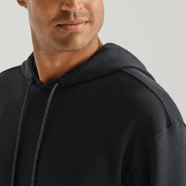 Black Allbirds R&R Men's Hoodie | AU1334HA