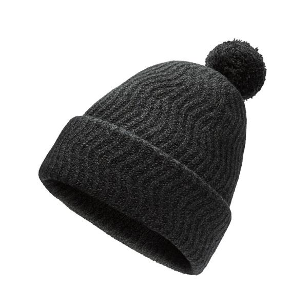 Black Allbirds The Pom Beanie Men\'s Hats | AU1402MQ