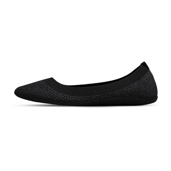 Black Allbirds Tree Breezers Lux Women's Slip On Shoes | AU1536CT