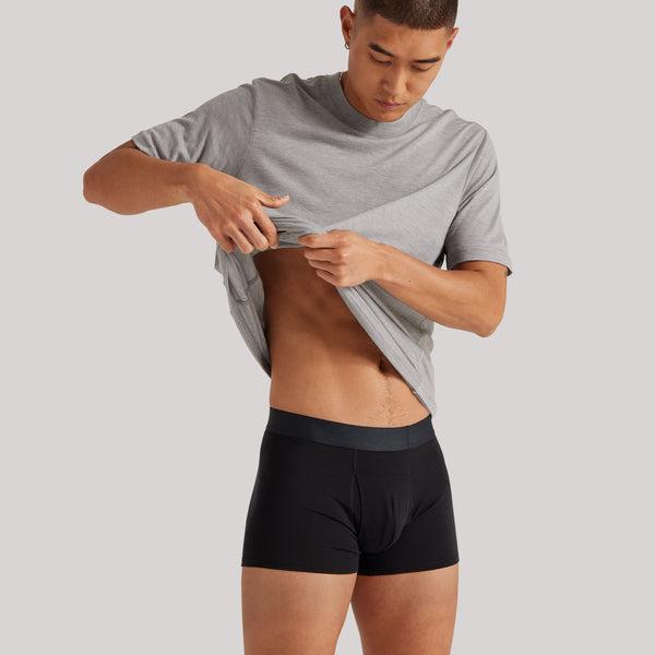 Black Allbirds Trino® Trunk Men's Underwear | AU1277XY