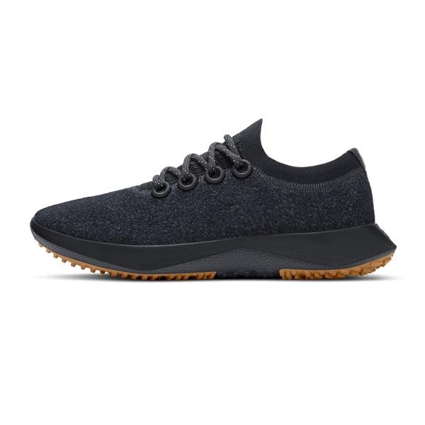 Black Allbirds Wool Dasher Mizzles Men's Running Shoes | AU1141QM