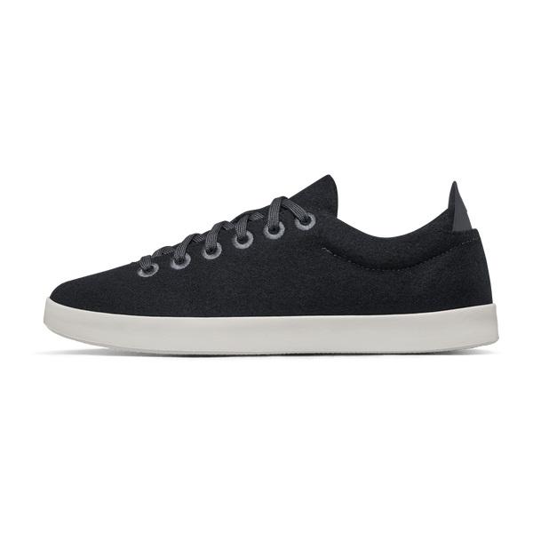 Black Allbirds Wool Pipers Men's Sneakers | AU1033TC