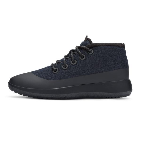 Black Allbirds Wool Runner-up Mizzle Plus Women's High Tops | AU1652PJ