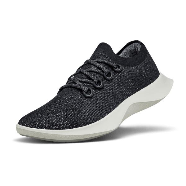 Black / White Allbirds Tree Dasher 1 Men\'s Running Shoes | AU1171VR