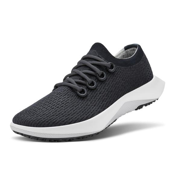 Black / White Allbirds Tree Dasher 2 Women\'s Running Shoes | AU1626PJ