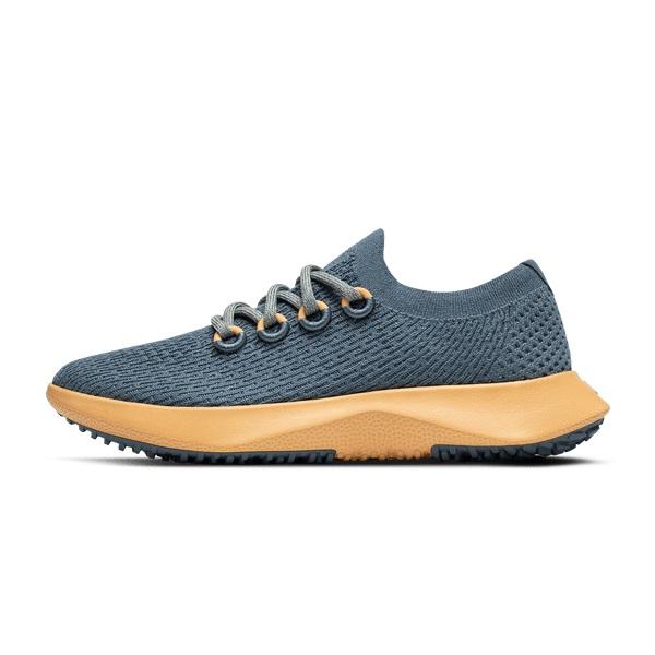 Blue / Yellow Allbirds Tree Dasher 2 Men's Running Shoes | AU1198CT