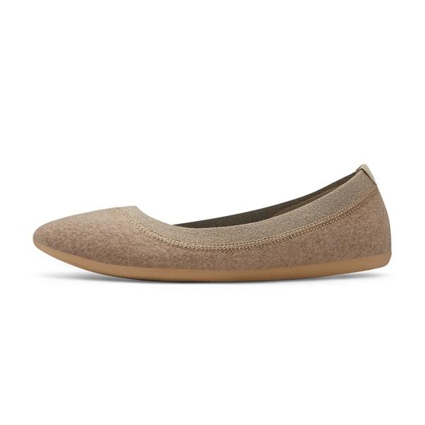 Brown Allbirds Wool Breezers Women's Flat Shoes | AU1680IL