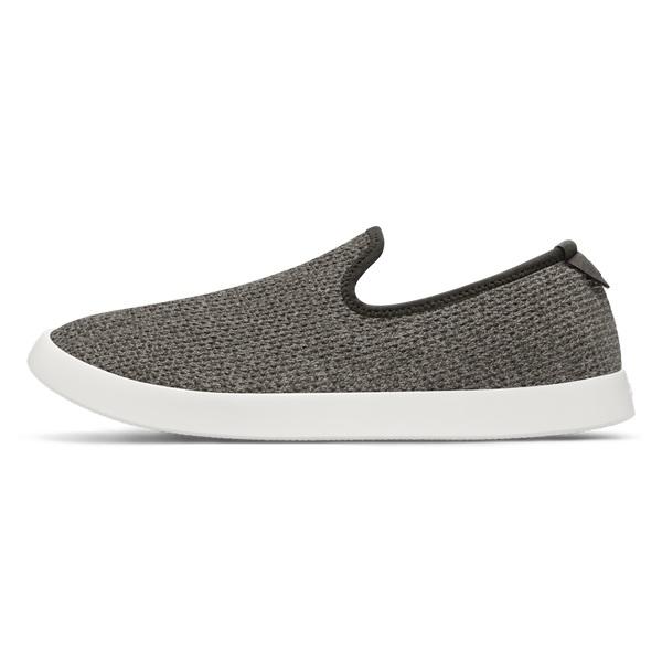 Brown / White Allbirds Tree Loungers Men's Slip On Shoes | AU1109UZ