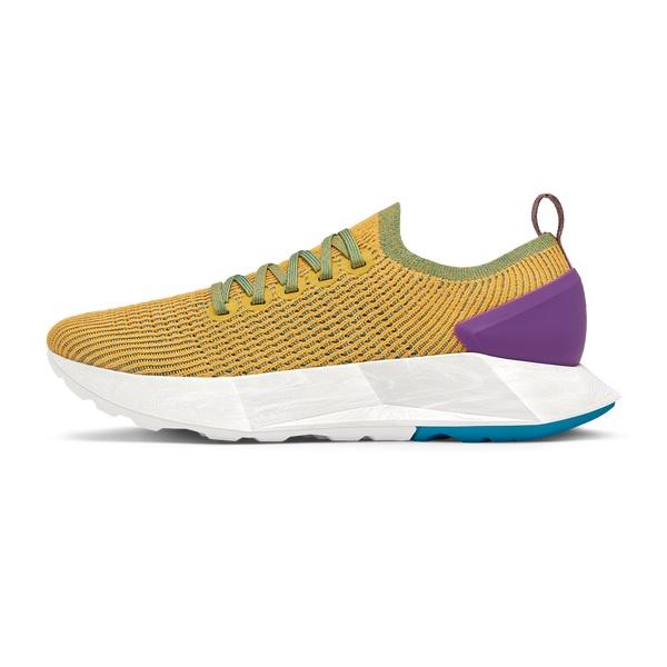 Gold Allbirds Tree Flyers Women's Running Shoes | AU1604YX