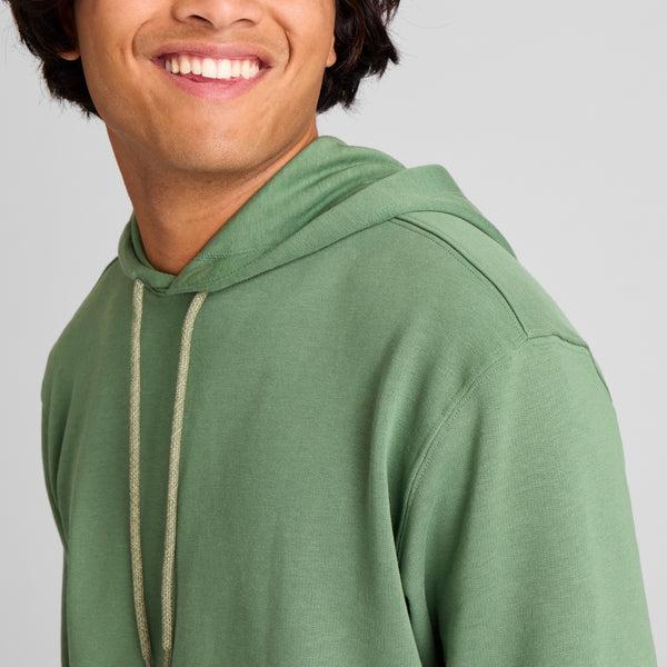 Green Allbirds R&R Men's Hoodie | AU1333AU