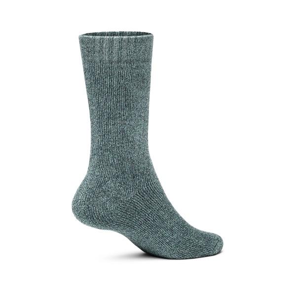 Green Allbirds Trino® Cozy Crew Men's Socks | AU1342IL