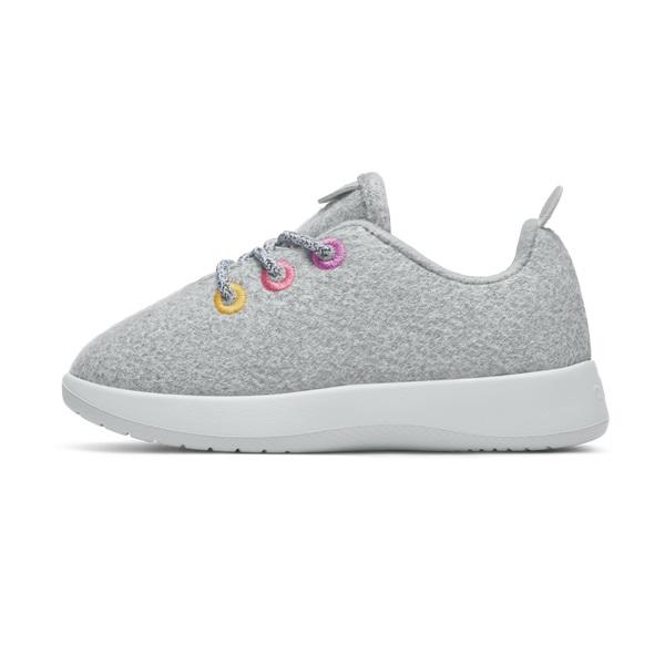 Grey Allbirds Smallbirds Wool Runner Kids' Sneakers | AU1868WN