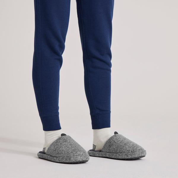 Grey Allbirds Wool Dwellers Men's Slippers | AU1082IL