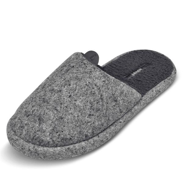 Grey Allbirds Wool Dwellers Men\'s Slippers | AU1082IL