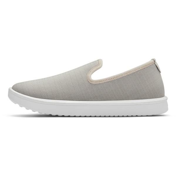 Grey Allbirds Wool Lounger Woven Men's Slip On Shoes | AU1086RV