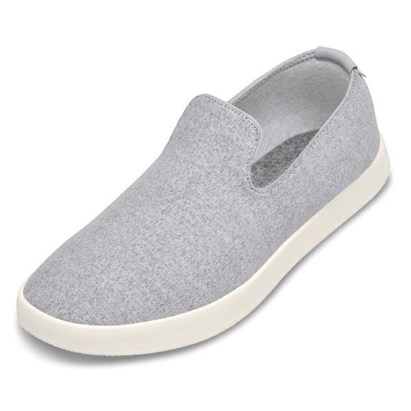 Grey Allbirds Wool Loungers Men\'s Slip On Shoes | AU1095XY