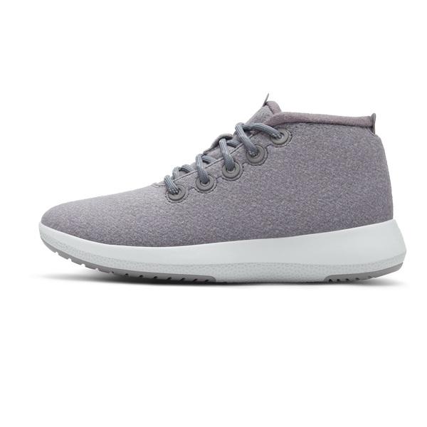 Grey Allbirds Wool Runner-up Mizzles Men's Waterproof Shoes | AU1253LI