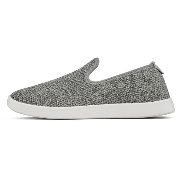 Grey / White Allbirds Tree Loungers Women's Slip On Shoes | AU1515AU