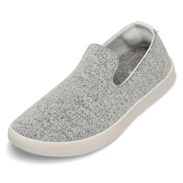 Grey / White Allbirds Wool Loungers Men\'s Slip On Shoes | AU1097LI