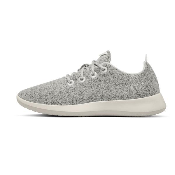 Grey / White Allbirds Wool Runner Women's Sneakers | AU1493DF