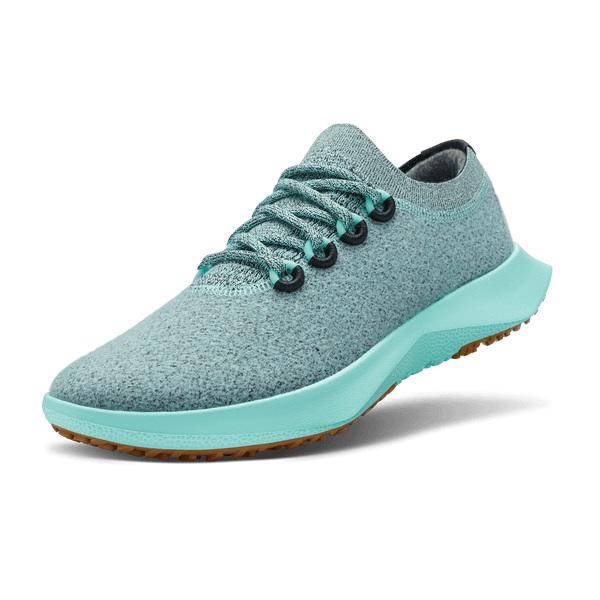 Mint Allbirds Wool Dasher Mizzles Men\'s Waterproof Shoes | AU1249VR