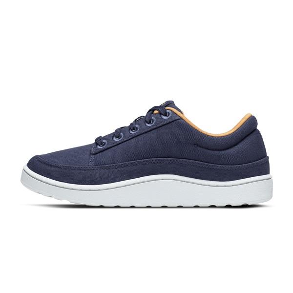 Navy Allbirds Canvas Pacers Men's Sneakers | AU1006YX