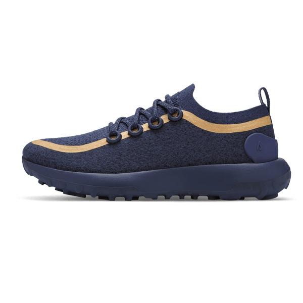 Navy Allbirds Trail Runner SWT Mizzles Men's Running Shoes | AU1135UZ