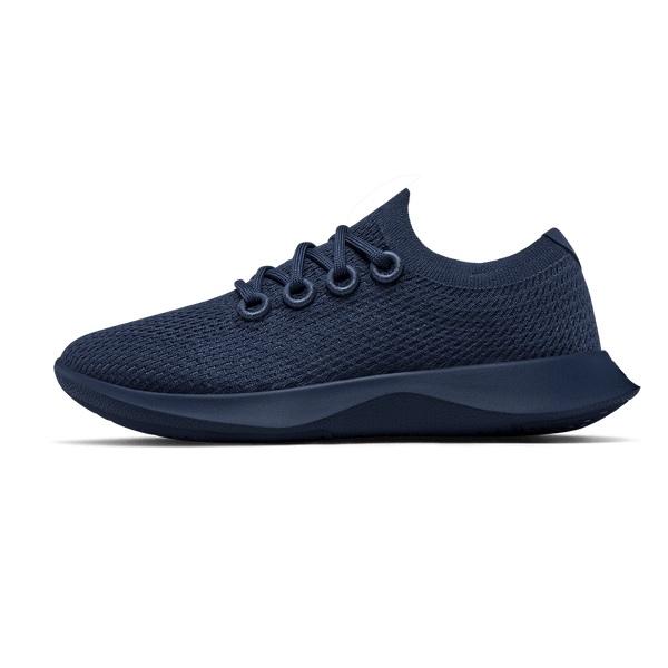 Navy Allbirds Tree Dasher 1 Women's Running Shoes | AU1586BE