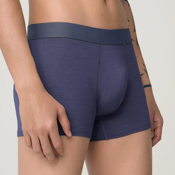 Navy Allbirds Trino® Trunk Men's Underwear | AU1281AU