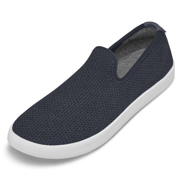 Navy / White Allbirds Tree Loungers Men\'s Slip On Shoes | AU1113EB