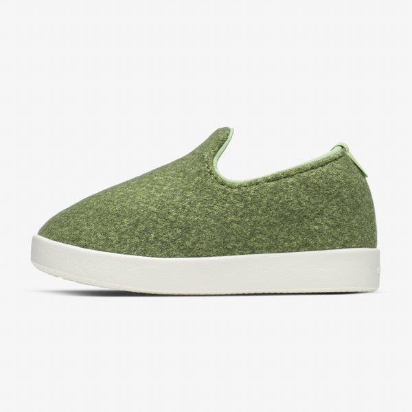 Olive Allbirds Smallbirds Wool Loungers Kids' Slip On Shoes | AU1875XY