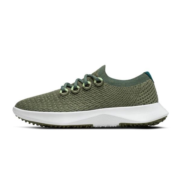 Olive Allbirds Tree Dasher 2 Men's Running Shoes | AU1196BE