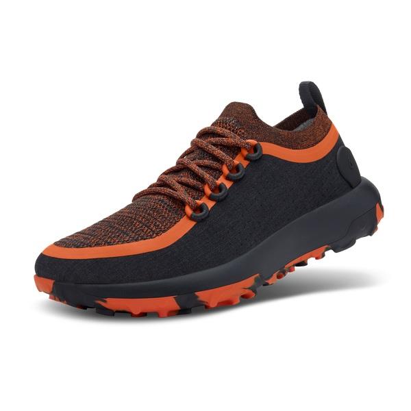 Orange / Black Allbirds Trail Runner SWT Men\'s Running Shoes | AU1144BE