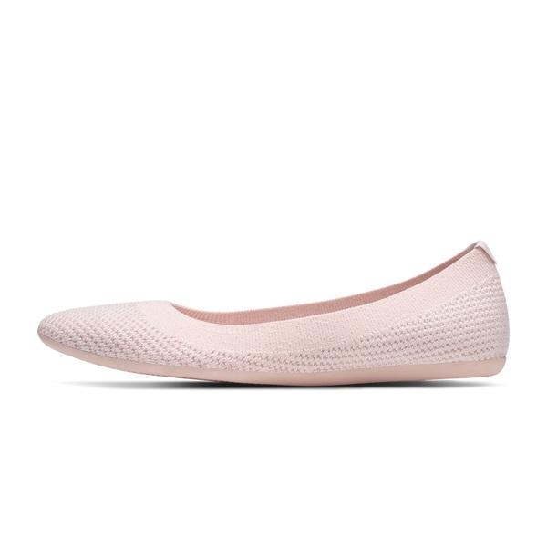 Pink Allbirds Tree Breezers Women's Flat Shoes | AU1669LI