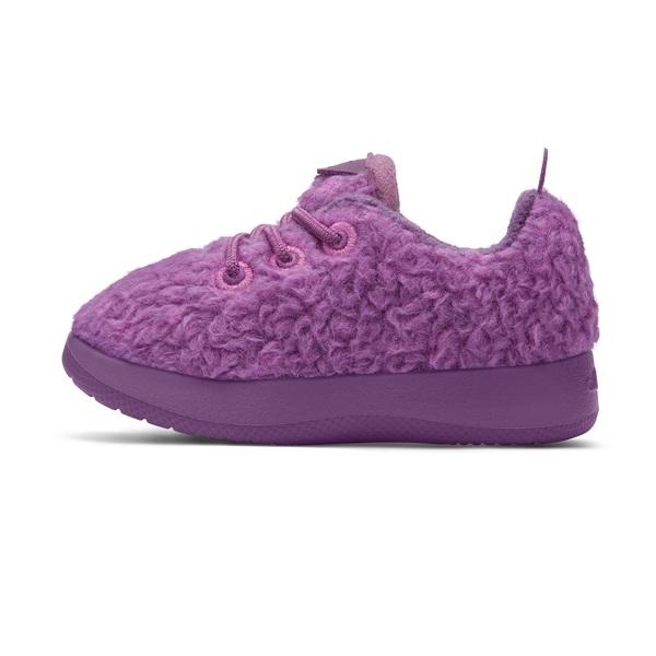 Purple Allbirds Smallbirds Wool Runner Kids' Sneakers | AU1862IL