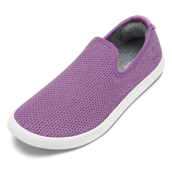 Purple / White Allbirds Tree Loungers Men\'s Slip On Shoes | AU1101GS