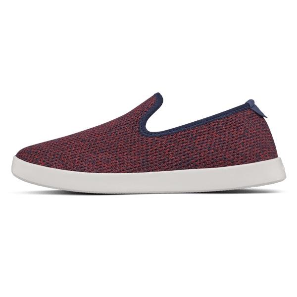 Red Allbirds Tree Loungers Men's Slip On Shoes | AU1102FD