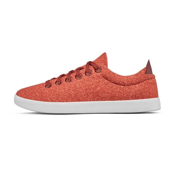 Red Allbirds Wool Pipers Men's Sneakers | AU1027AH