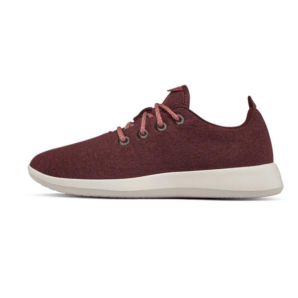 Red Allbirds Wool Runner Women's Sneakers | AU1478WN