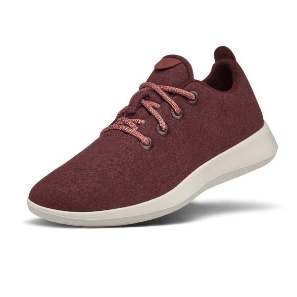 Red Allbirds Wool Runner Women\'s Sneakers | AU1478WN