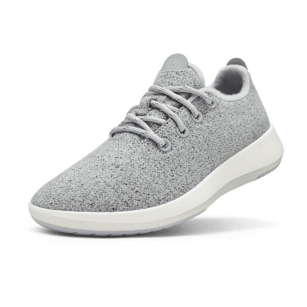 Silver Allbirds Wool Mizzles Men\'s Waterproof Shoes | AU1265UZ