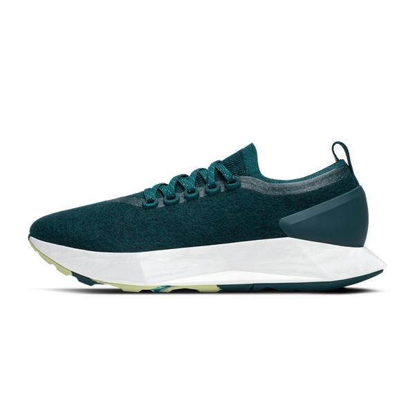 Turquoise Allbirds Wool Flyer Mizzles Men's Running Shoes | AU1131AH