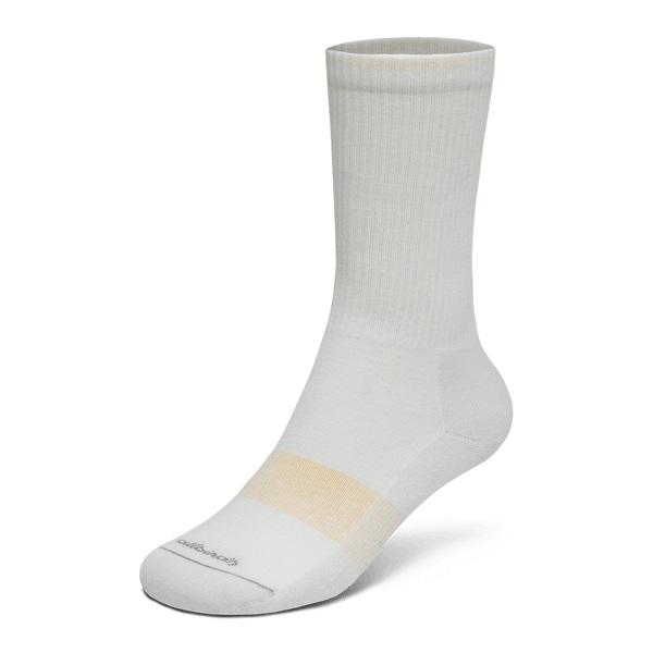 White Allbirds Anytime Crew Women\'s Socks | AU1819NW