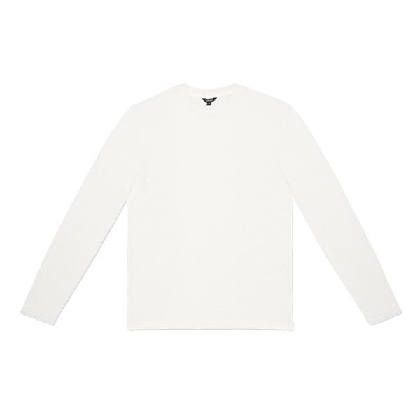 White Allbirds Long Sleeve Sea Women's T Shirts | AU1731OK