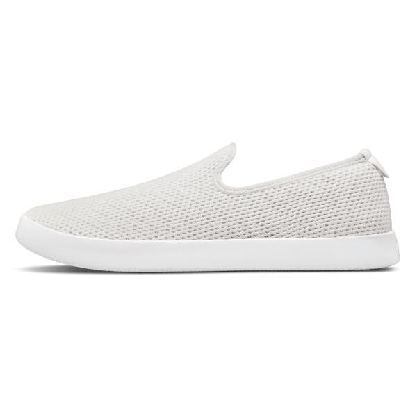 White Allbirds Tree Loungers Women's Slip On Shoes | AU1522PJ