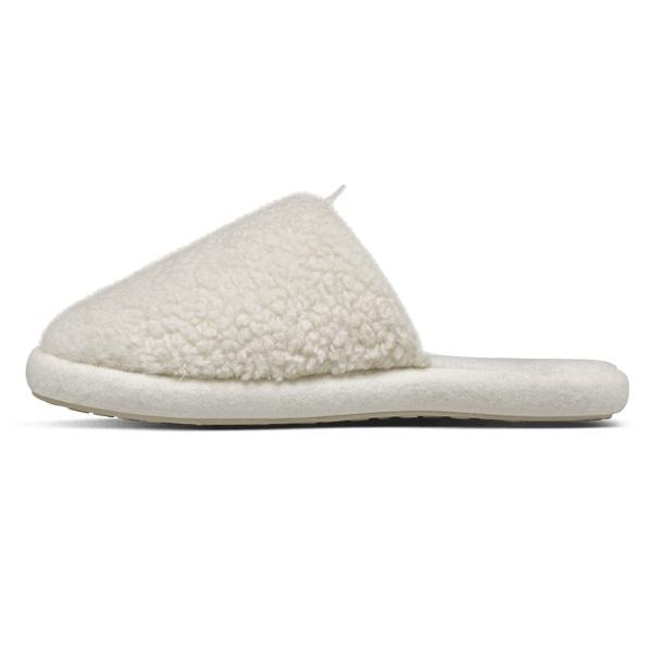 White Allbirds Wool Dwellers Men's Slippers | AU1083UZ