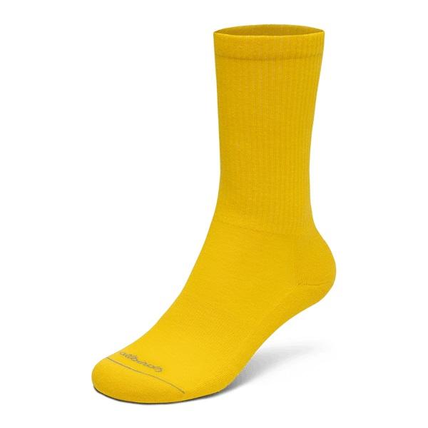 Yellow Allbirds Anytime Crew Women\'s Socks | AU1817QM